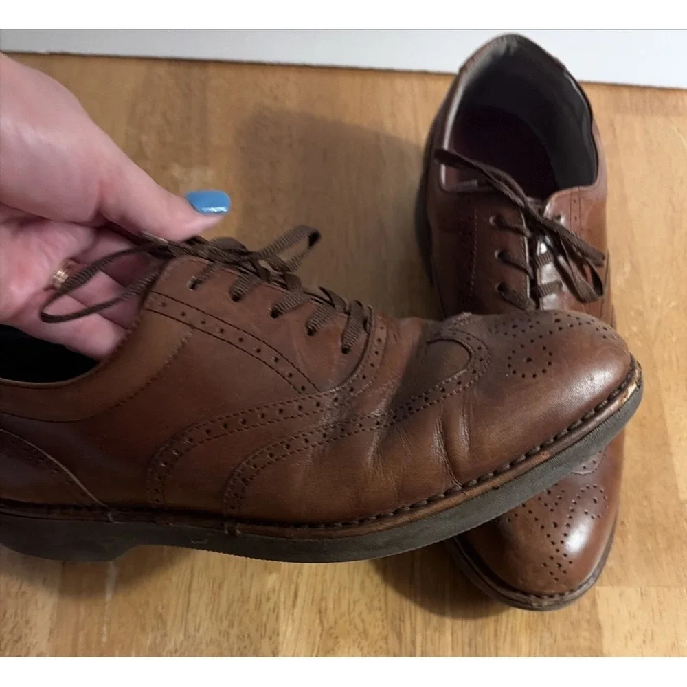 Rockport DresSport 3679 Soft Leather Light Weight Men's Dress Shoes Size US 8.5W